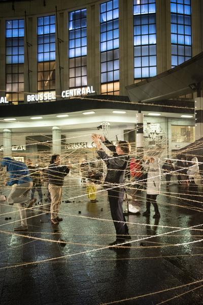 C’est pas là, c’est par là, Juhyung Lee, Signal #7, 2018 (image : Bea Borgers)  C’est pas là, c’est par là, Juhyung Lee, Signal #7, 2018 (image : Bea Borgers)